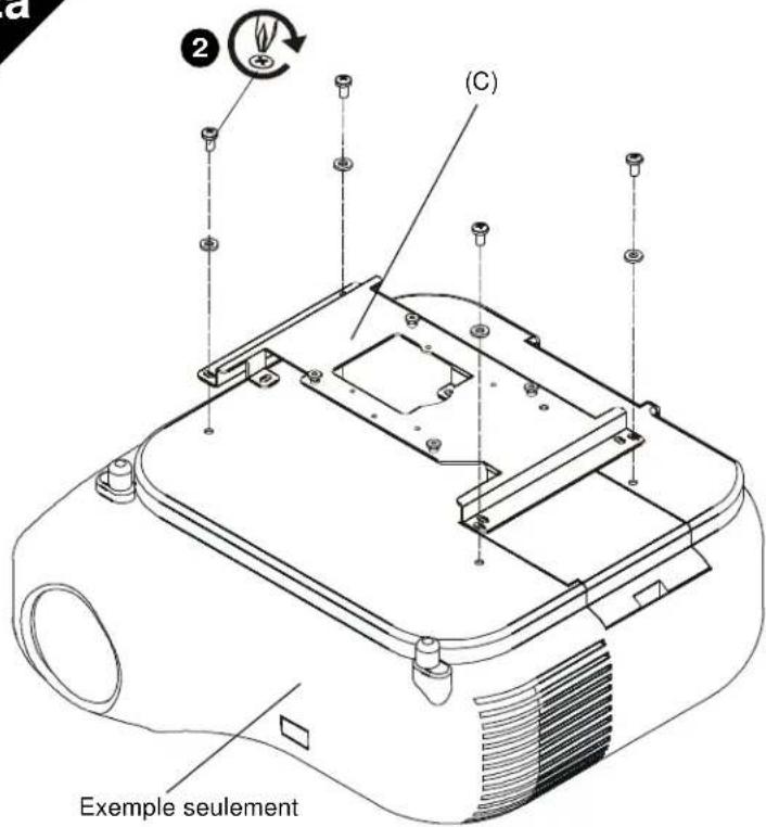 EPSON CHF1000 - Installation d'une tige filetée - 2