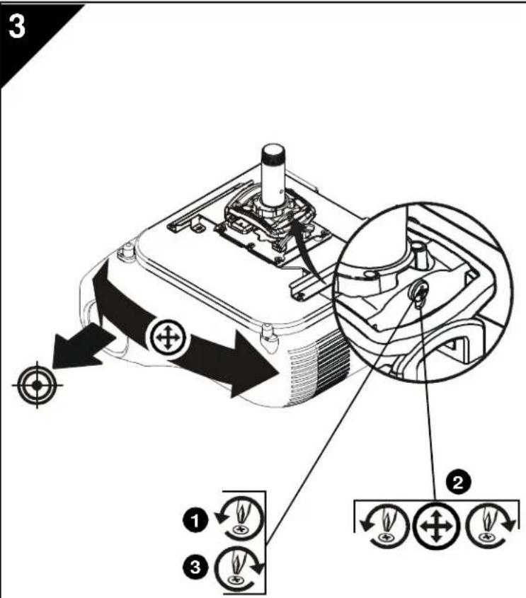 EPSON CHF1000 - Securing Projector with Interface Bracket to Model RPM Mount. - 2