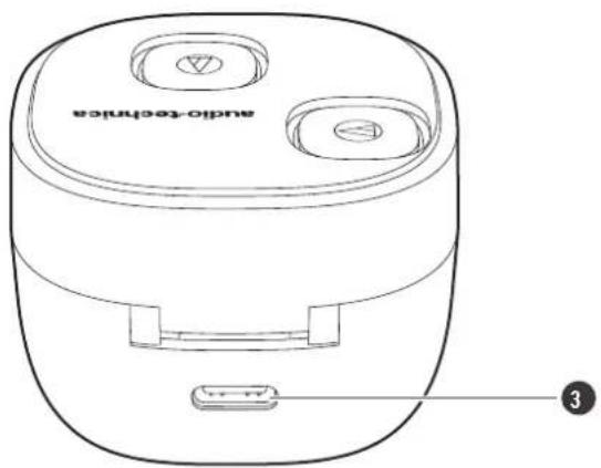 AUDIO TECHNICA ATHSQ1TW2 - Boitier de charge - 2