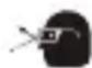 STANLEY STHT077365 - ADVERTENCIA: RIESGO DE OBJETOS VOLADORES - 1