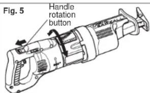 MILWAUKEE 652321 - Rotating the Handle (Cat. No. 6523-21) - 1