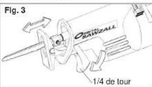 MILWAUKEE 652321 - Réglage de la semelle - 1