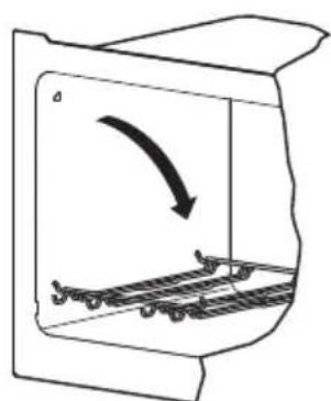V-ZUG Combair SLP 60 - Retirer et replacer la grille de guidage - 2