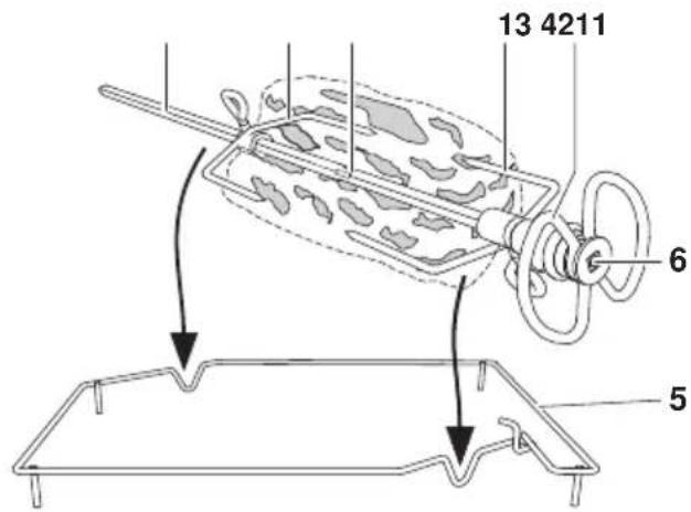 V-ZUG Combair SLP 60 - Broche tournante - 1