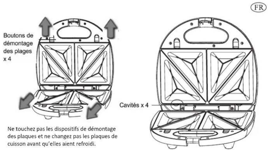 PROLINE SW4 - Montage des plaques de cuisson - 1