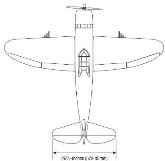 Hangar 9 P47D Thunderbolt 20cc - CORSE DEI COMANDI - 1
