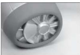 Hangar 9 P47D Thunderbolt 20cc - → Trim the Radial Engine, GAS ONLY. - 4