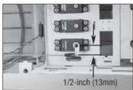 Hangar 9 P47D Thunderbolt 20cc - ☐ ELEVATOR AND RUDDER SERVO INSTALLATION - 8