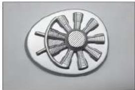Hangar 9 P47D Thunderbolt 20cc - → Tagliare il motore radiale, SOLO MOTORI A BENZINA:186. - 1
