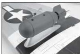 Hangar 9 P47D Thunderbolt 20cc - ☐ INSTALLATION DE L'ENSEMBLE DE ROUE DE119. QUEUE - 61