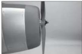 Hangar 9 P47D Thunderbolt 20cc - → Trim the Radial Engine, GAS ONLY. - 6