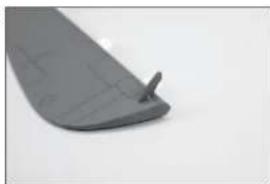 Hangar 9 P47D Thunderbolt 20cc - ☐ ELEVATOR AND RUDDER SERVO INSTALLATION - 2