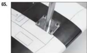 Hangar 9 P47D Thunderbolt 20cc - INSTALLATION DE L'AILERON - 37