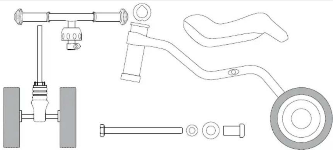 Puky Wutsch 4023 - Fourniture WUTSCH® (figure A2) : - 1