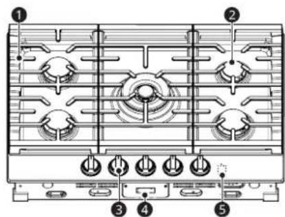 LG CBGJ3027S - Partes y características - 1