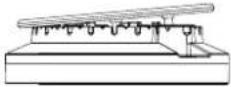 LG CBGJ3027S - Capuchons de brûleurs - 2