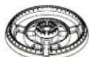 LG CBGJ3623D - Burner Heads - 2