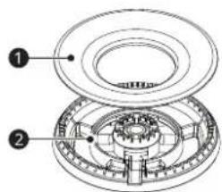 LG CBGJ3623D - Capuchons de brûleurs - 5