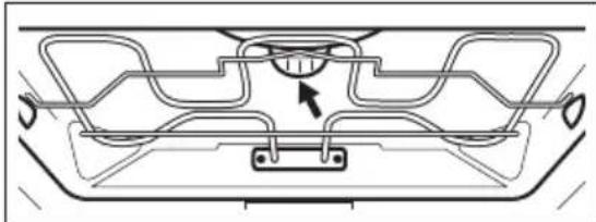ZANUSSI ZVEKN7XN - Bovenlamp - 1