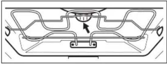 ZANUSSI ZVEKN7XN - Top lamp - 1