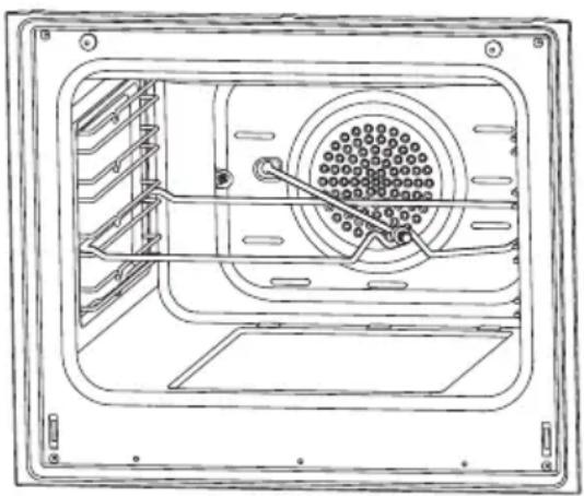 Infiniton CC54HXE - Utilisation De La Rôtissoire Pour Poulet \* - 1