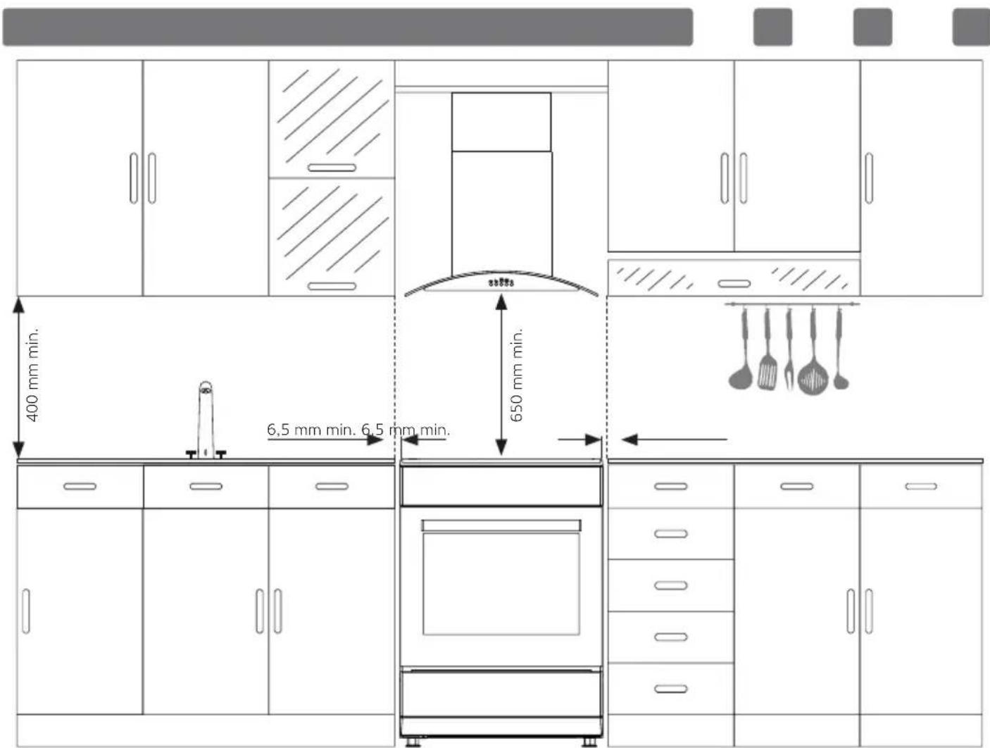 Infiniton CC54HXE - Endroit approprié pour l'installation et avertissements importants - 1