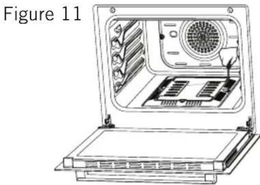 Infiniton CC54HXE - Désassembler le brûleur du bas: - 1