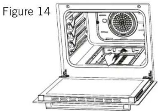 Infiniton CC54HXE - Removal of the lower burner: - 4