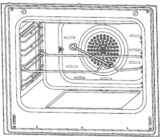 Infiniton CC54HXE - Using The Chicken Roasting \* - 1