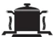 Infiniton CC54HXE - Utilisation De La Table De Cuisson Utilisation des brûleurs à gaz - 4