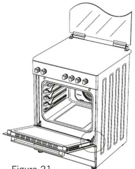 Infiniton CC54HXE - Assemblage De La Porte Du Four - 1