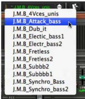 Arturia CS80 V2 - Choix d'une banque, d'une sous-banque, d'un preset - 2