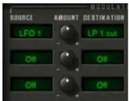 Arturia CS80 V2 - LA MATRICE DE MODULATION - 2