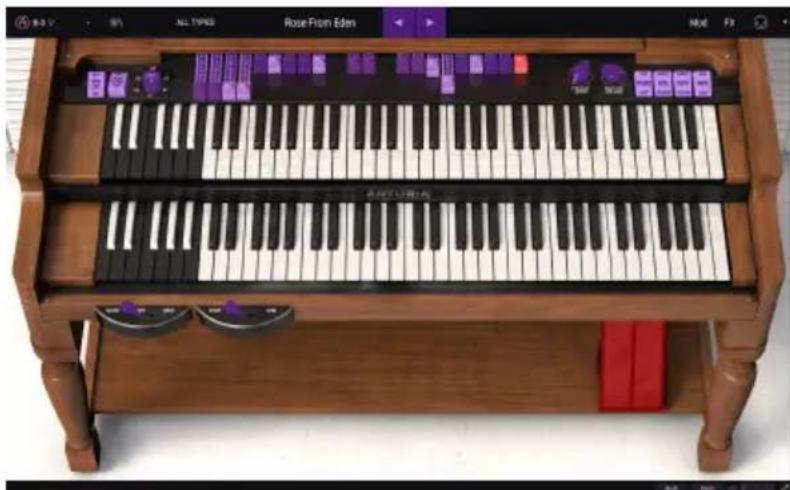 Arturia B3 V2 - Assignation MIDI Learn - 1