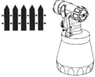 WAGNER W 600 FLEXIO 18V - Toepassingsbereik - 1