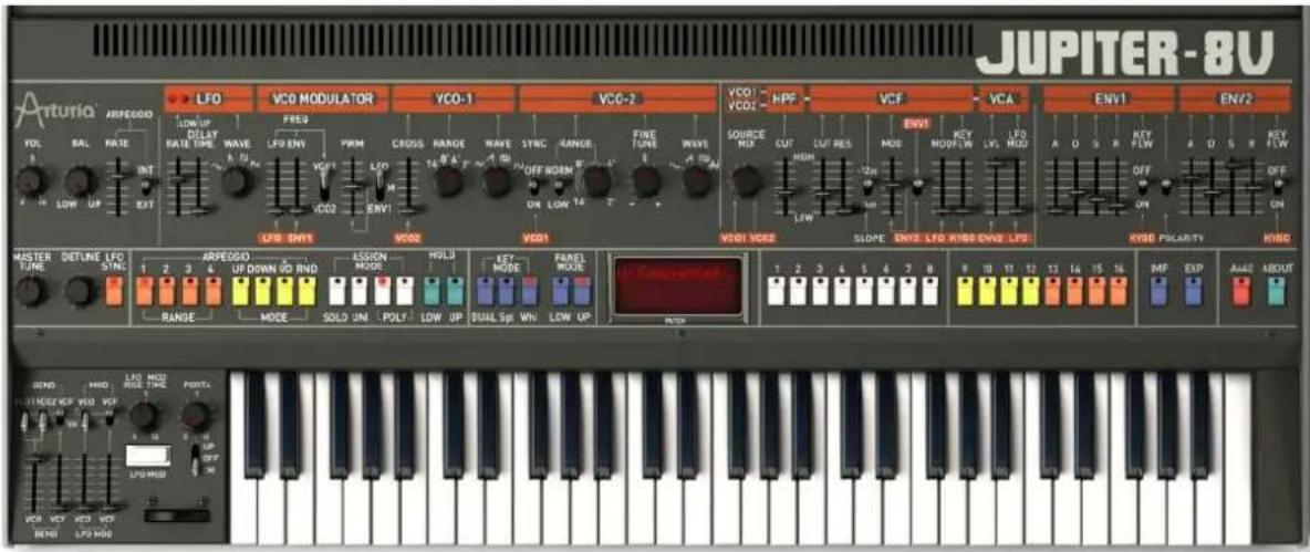 Arturia Jupiter8 V2 - フリジルのJupiter-8 - 1