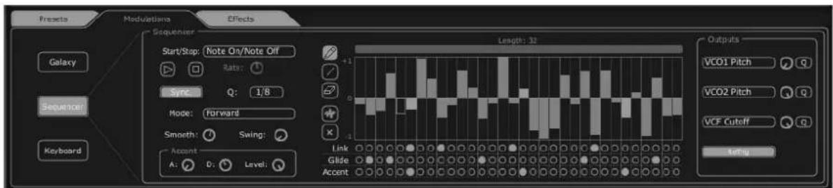 Arturia Jupiter8 V2 - SEQUENCER 与口一念之的 - 1