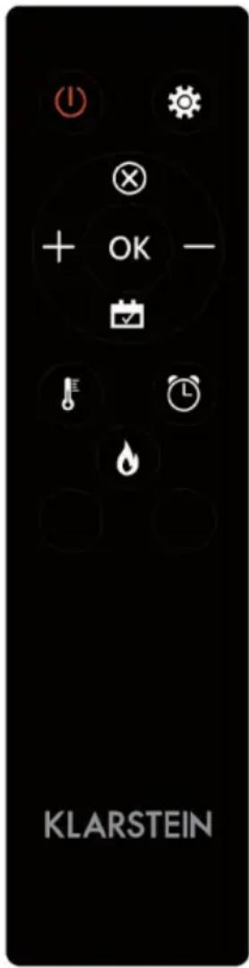 Klarstein Villarrica - Using the remote control - 4