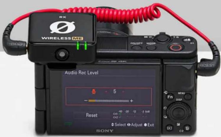 Røde Wireless ME - Camera Settings - 1