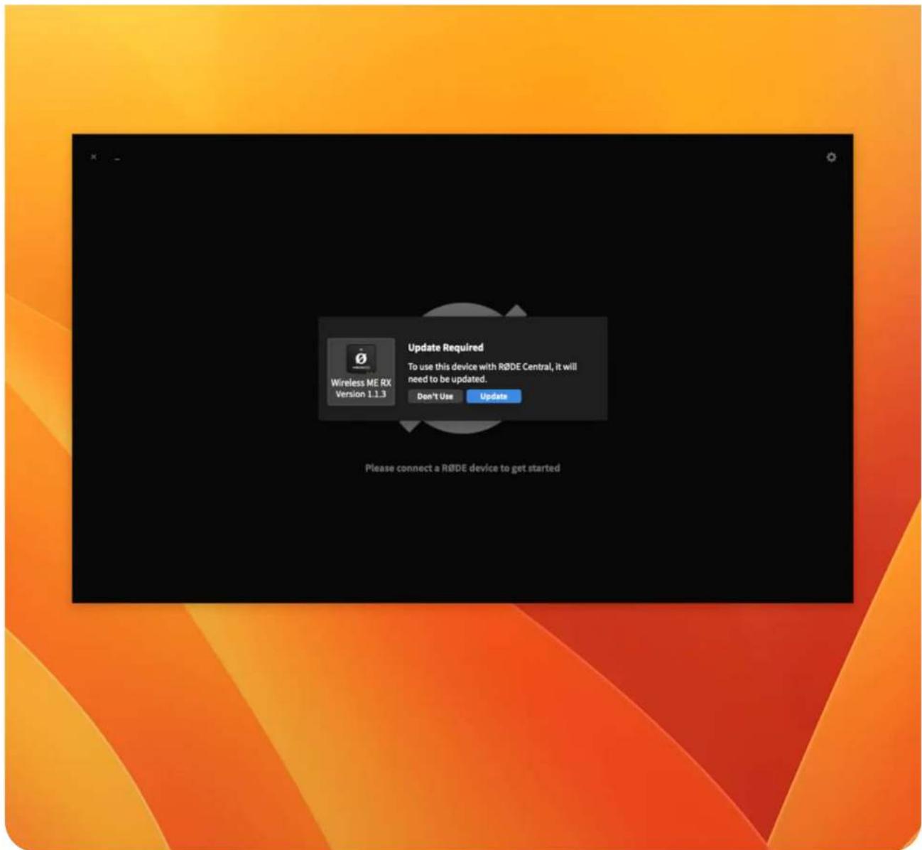 Røde Wireless ME - Updating Firmware - 1
