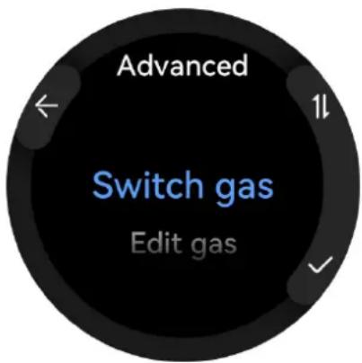 HUAWEI WATCH Ultimate - Démarrage d'une plongée - 8
