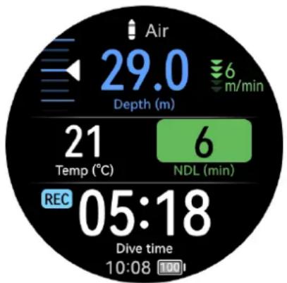 HUAWEI WATCH Ultimate - Temps de descente - 1