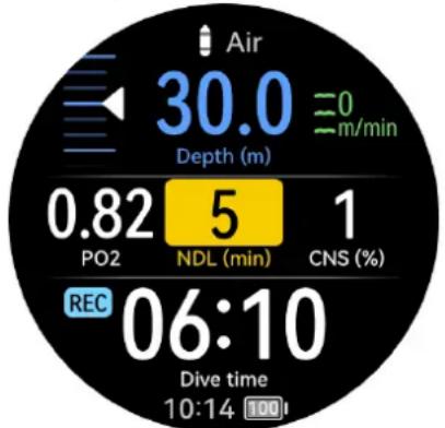 HUAWEI WATCH Ultimate - Temps au fond - 2