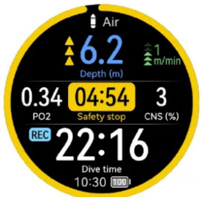 HUAWEI WATCH Ultimate - Palier de sécurité - 1