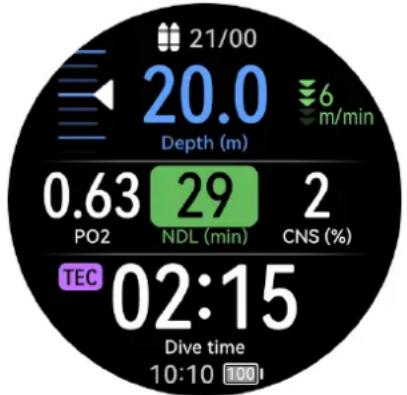 HUAWEI WATCH Ultimate - Écran de descente - 1