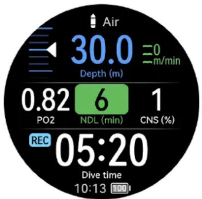 HUAWEI WATCH Ultimate - Temps au fond - 1