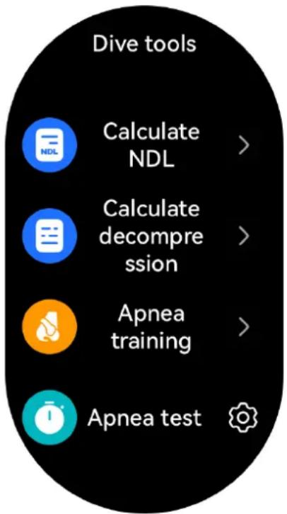HUAWEI WATCH Ultimate - Outils de plongée - 1