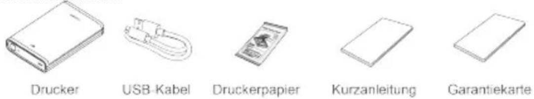 HUAWEI Pocket Photo Printer - Inhalt der Verpackung - 1