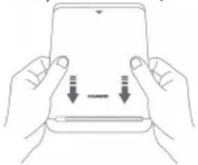 HUAWEI Pocket Photo Printer - Introduceți hârtia în imprimantă - 1