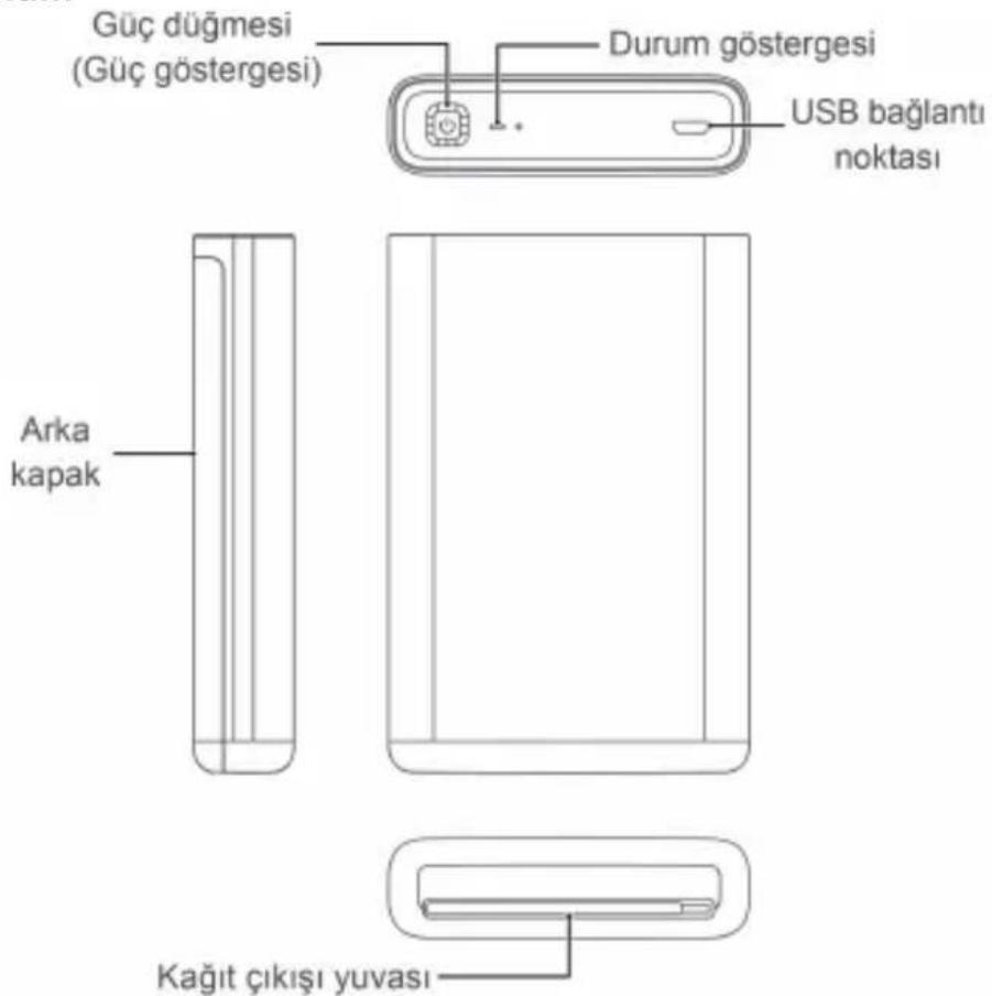 HUAWEI Pocket Photo Printer - Ambalaj kutusu içeriği - 2
